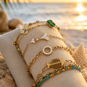 Gold Clover Bracelet